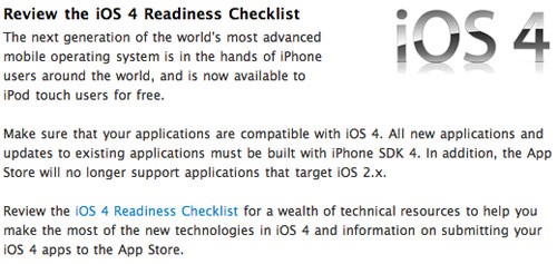 iPhone OS 4