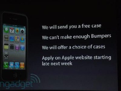 Apple dará fundas gratis para el iPhone 4 e incluso podrán devolverlos