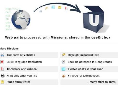 Excelente Herramienta para guardar información de páginas web: Usekit