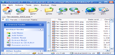 Programa gratuito para descomprimir, ZipGenious