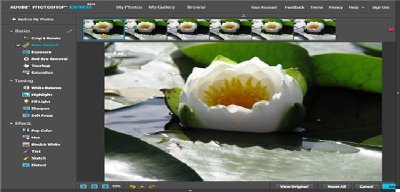 Adobe Photoshop Express para iPad