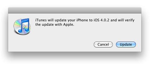 actualizacion iphone 4