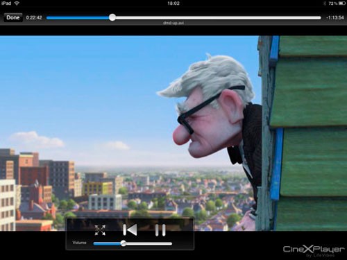 CineXPlayer, Reproducir Videos Avi en iPad