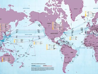 Tambalea el Enlace de Fibra Óptica que une Internet entre Estados Unidos y Europa