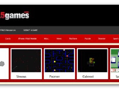 HTML5games, divertida web con juegos en HTML5