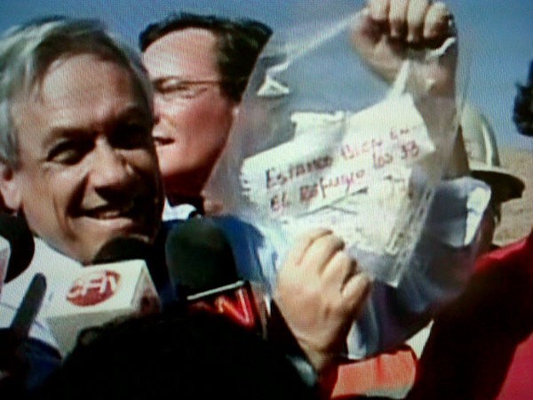 Piñera papelito los 33