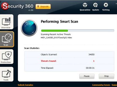 Antivirus gratis para Windows, Security 360 Free