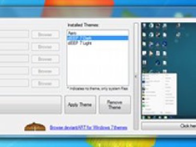 Gestor de temas para Windows 7, Theme Manager