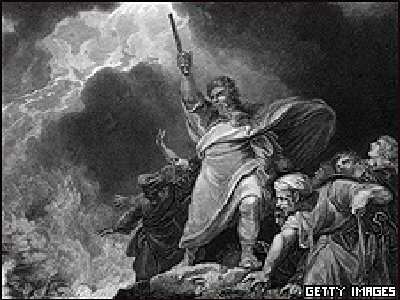 ¿Quién separo las aguas del Mar Rojo, Moisés o el aire?