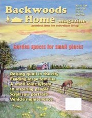 Portada de Backwoods Home Magazine