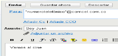 Enviar mensajes de texto internacionales desde tu email gratis