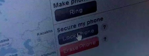 HTC Sense Bloqueo y Encuentra