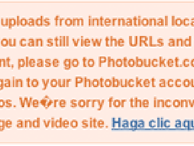 TinyPic cierra sus servicios fuera de Estados Unidos + Solución Temporal