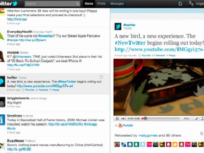 Twitter espera un cambio en su Interfaz para mejorar su Oferta en Información
