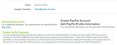 Paypal confirmado como medio de pago para el Android Market