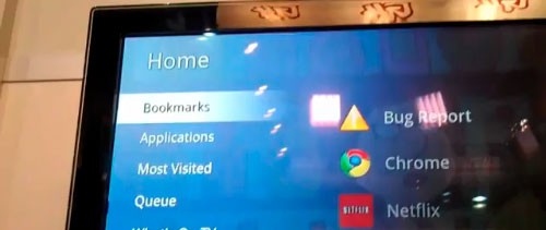 Home de Google TV