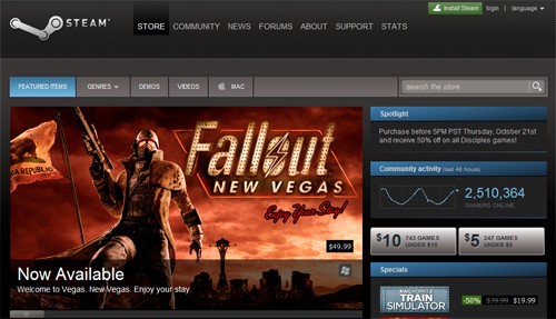 Steam, de Valve