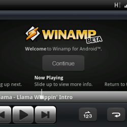 Winamp para Android