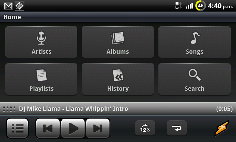 Winamp para Android