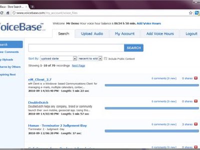 VoiceBase, convierte cualquier audio en texto