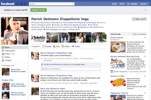 Nuevos Perfiles de Facebook