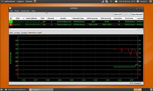 Imagen de inSSIDer escáner de redes WiFi