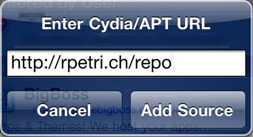 Agregar fuente en Cydia