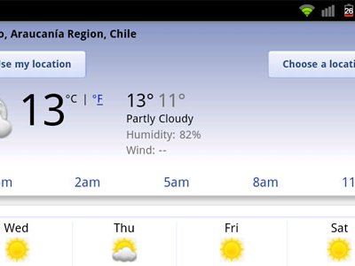 Google actualiza su buscador en Android para integrar el clima dinámicamente