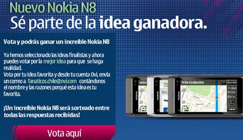 Nokia N8 Concurso