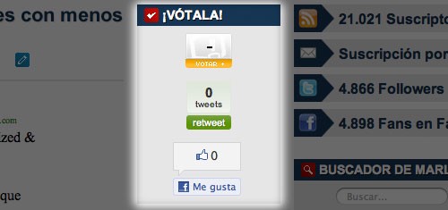 Votar noticias
