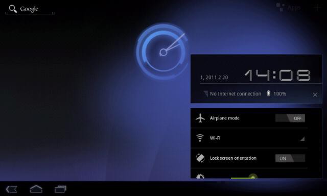 Captura de pantalla de desarrollo