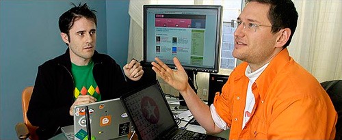 Evan Williams y Noah Glass, Fundadores de Twitter