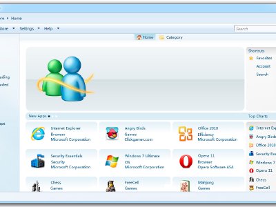 Sitio Chino muestra imágenes de la próxima App Store de Windows