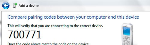 Emparejamiento Bluetooth