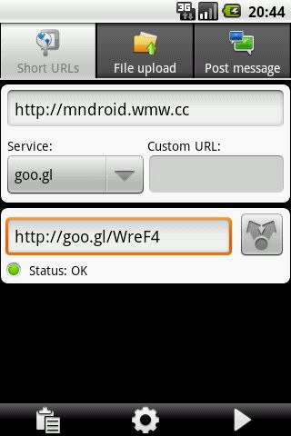 Imagen de URLy the URL sharer