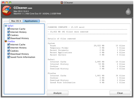 Imagen de CCleaner para Mac