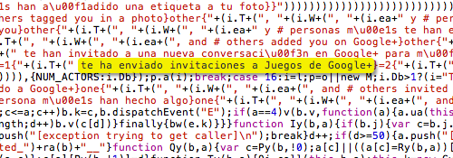 Juegos en Google Plus