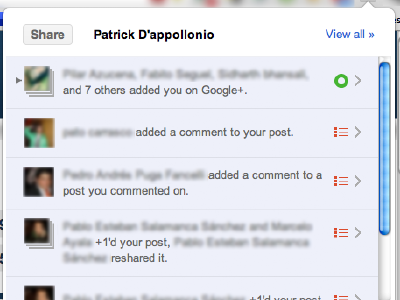 Surplus: Plugin de Google Plus para Chrome
