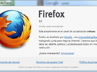 Ya está disponible Firefox 6 en versión final