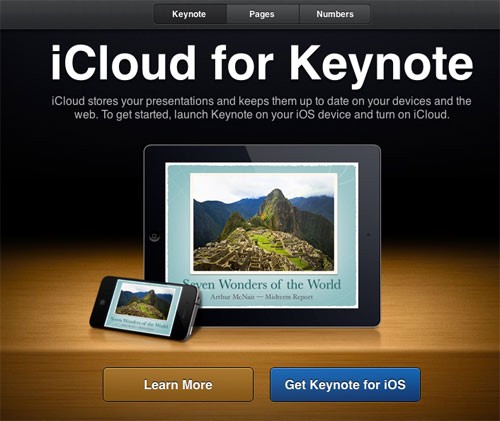 iWork en iCloud