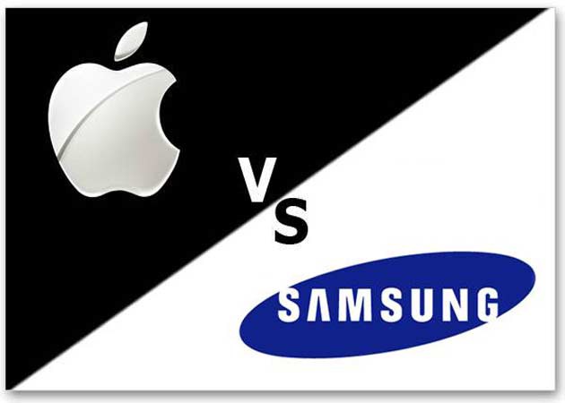 Imagen de la batalla legal entre Apple y Samsung