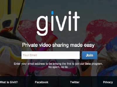 Comparte videos en privado con Givit