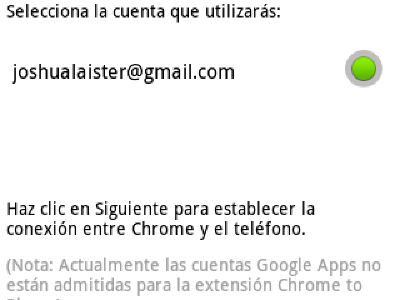 Chrome to Phone: Envia a tu Android enlaces y otros desde el navegador