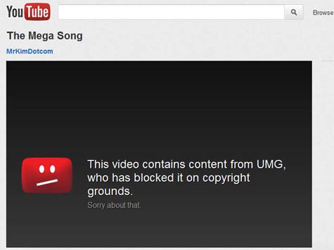 Imagen de Megasong blocked