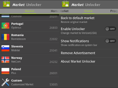 Market Unlocker: Instalar aplicaciones bloqueadas en tu país [Android]