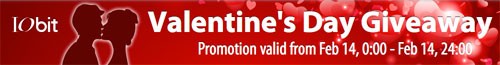 Promoción del Día de los Enamorados de IObit