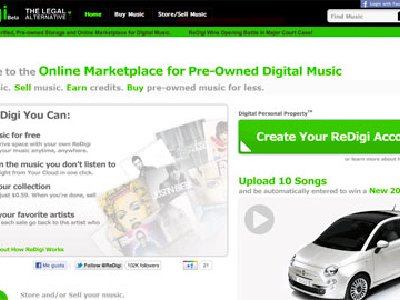 Novedoso sitio web que permite revender música, en la mira de las discográficas