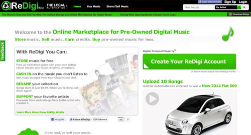 Redigi, el novedoso sitio web que permite revender la música que hayas comprado con anterioridad