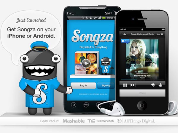 Imagen de la aplicación Songza