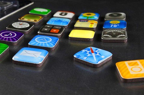 Imagen de empresa y aplicaciones para iPhone